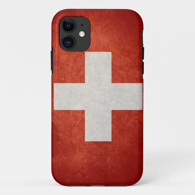 Switzerland Flag Case-Mate iPhone Case (Back)