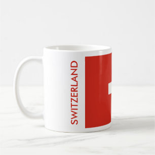 SWITZERLAND FLAG COFFEE MUG