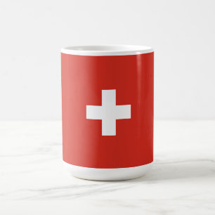 Switzerland flag coffee mug