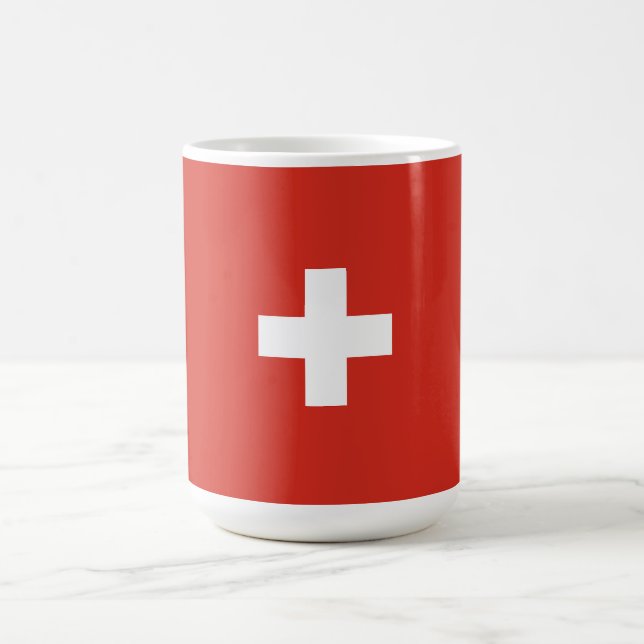 Switzerland flag coffee mug (Center)