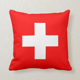 Switzerland Flag Cushion