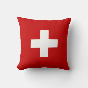 Switzerland flag cushion