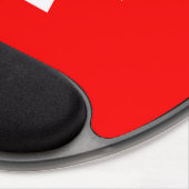 Switzerland Flag Gel Mouse Mat (Right Side)