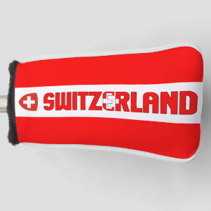Switzerland Flag Gorgeous Patriotic Golf Head Cove Cover