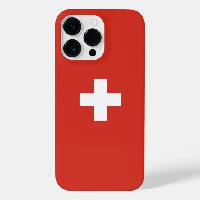 Switzerland flag iPhone case (Back)