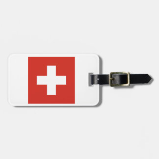 Switzerland Flag Luggage Tag