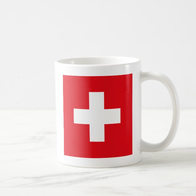 Switzerland Flag Mug (Right)