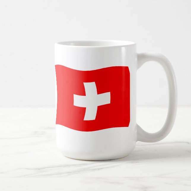 Switzerland Flag Mug (Right)