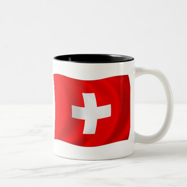 Switzerland Flag Mug (Right)