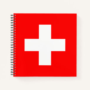 Switzerland Flag Notebook
