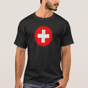 Switzerland Flag Proud Swiss T-Shirt