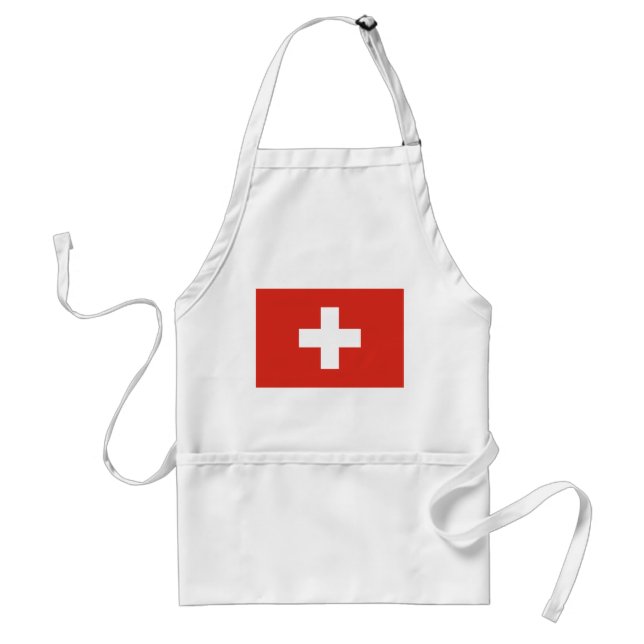 Switzerland Flag Standard Apron (Front)