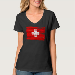 Switzerland Flag Switzerland T-Shirt