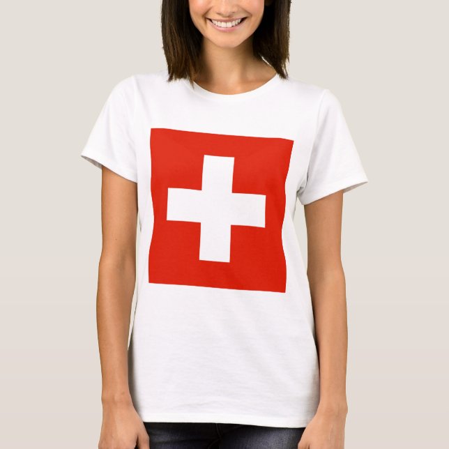 Switzerland flag T-Shirt (Front)