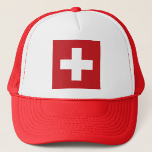 Switzerland Flag Trucker Hat