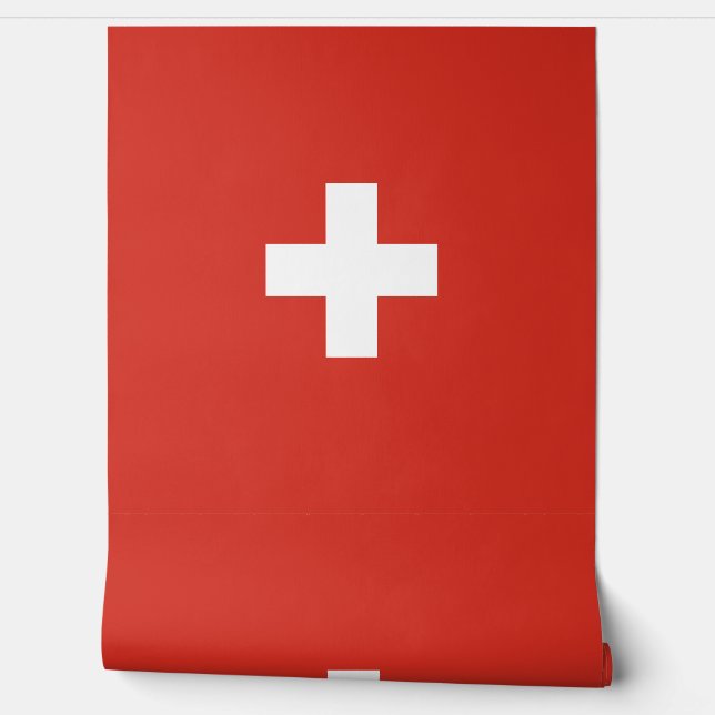 Switzerland flag wallpaper (Unrolling)