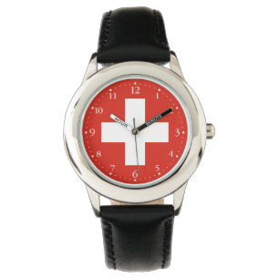 Switzerland Flag Watch