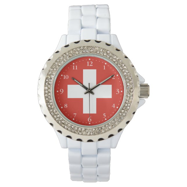 Switzerland Flag Watch (Front)
