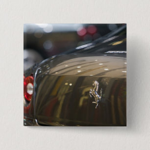 SWITZERLAND, GENEVA: 75th Annual Geneva Auto 3 15 Cm Square Badge