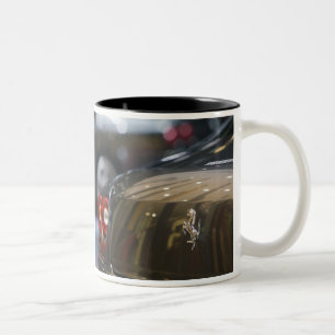 SWITZERLAND, GENEVA: 75th Annual Geneva Auto 3 Two-Tone Coffee Mug