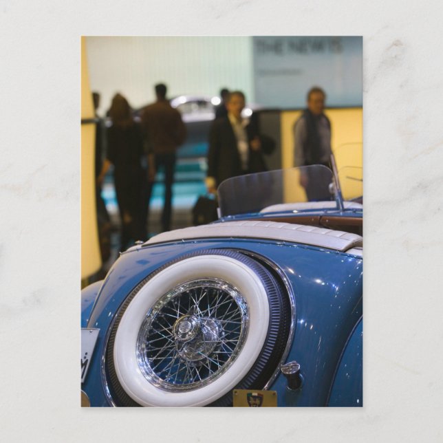 SWITZERLAND, GENEVA: 75th Annual Geneva Auto 7 Postcard (Front)