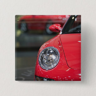 SWITZERLAND, GENEVA: 75th Annual Geneva Auto 8 15 Cm Square Badge