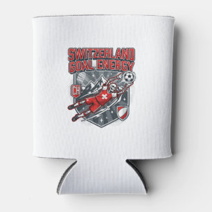 Switzerland Goal Energy Skeleton Striker Nations B Can Cooler