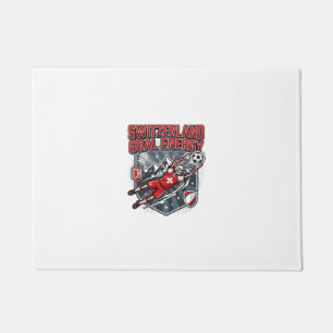 Switzerland Goal Energy Skeleton Striker Nations B Doormat