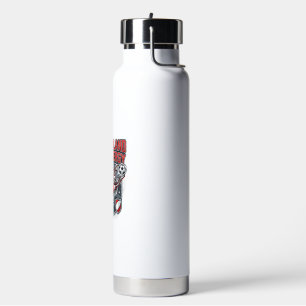 Switzerland Goal Energy Skeleton Striker Nations B Water Bottle
