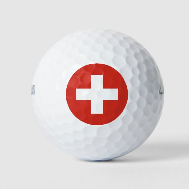 SWITZERLAND GOLF BALLS (Front)