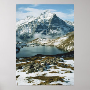 Switzerland, Grindelwald, Bernese Alps, View Poster