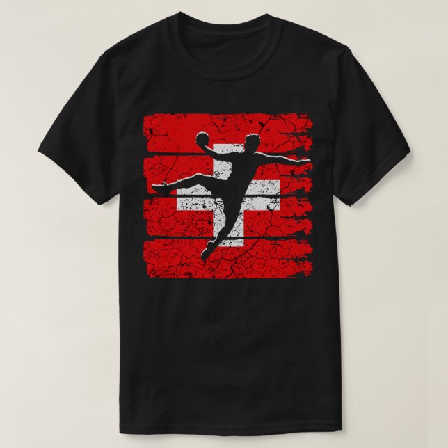 Switzerland Handball 4 T-Shirt (Design Front)