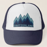 SWITZERLAND hats<br><div class="desc">Using the “customize it” function,  you can change (edit) the background color of this item and add your own text if you wish. See my store for more Switzerland items.</div>