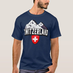 Switzerland Home Mountains Swiss T-Shirt