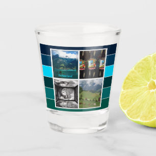 Switzerland in the Summer Shot Glass