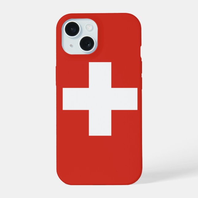 Switzerland iPhone 15 Case (Back)
