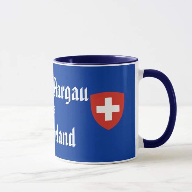 Switzerland: Kanton Aargau Mug (Right)