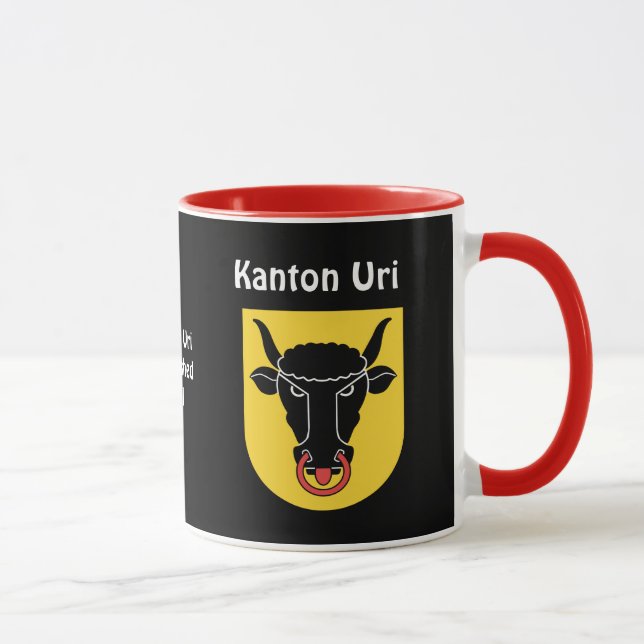 SWITZERLAND- Kanton Uri* Custom Mug (Right)
