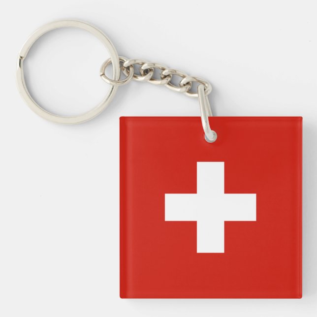 Switzerland Key Ring (Front)