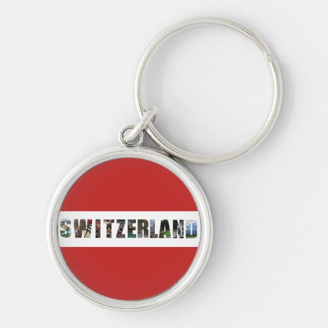 Switzerland Keychain (Front)