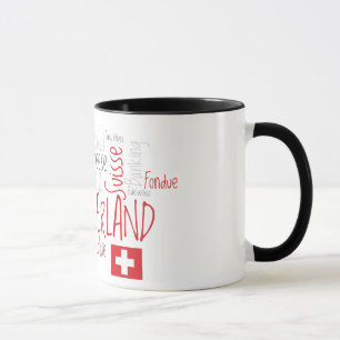 SWITZERLAND - Land of Cheese and Chocolate! Mug