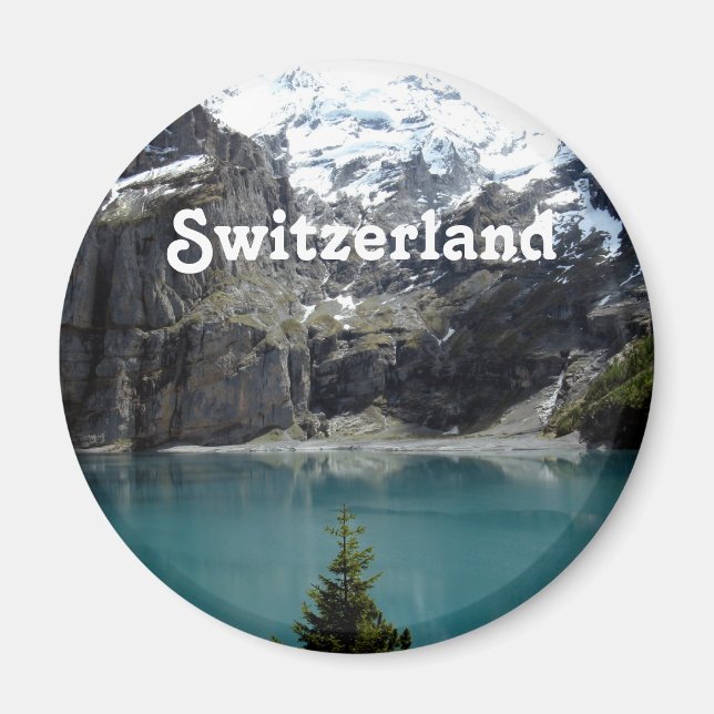 Switzerland Landscape Magnet (Front)