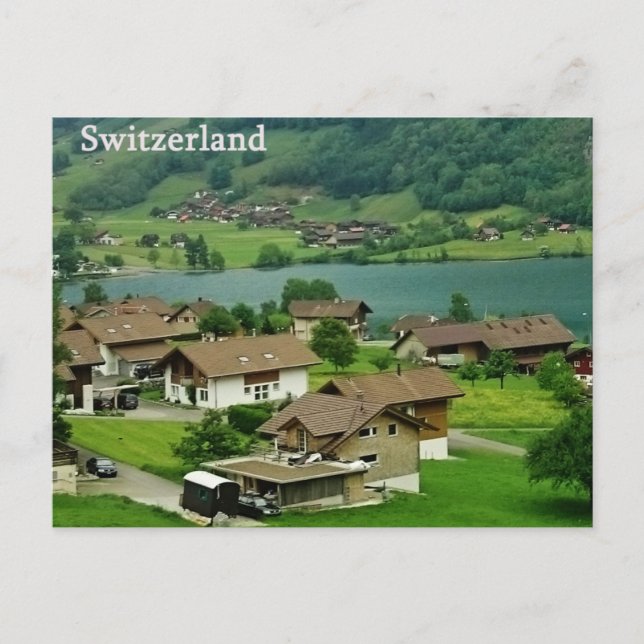 Switzerland Landscape Postcard (Front)