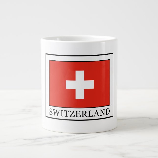 Switzerland Large Coffee Mug (Front)