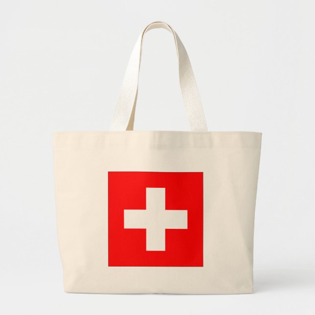 Switzerland Large Tote Bag (Front)