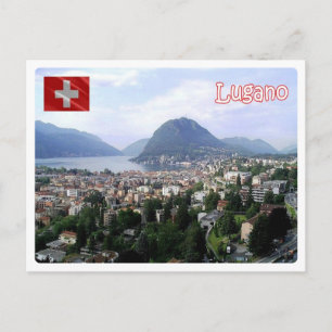 Switzerland - Lugano - Postcard