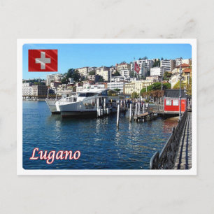 Switzerland - Lugano - Postcard