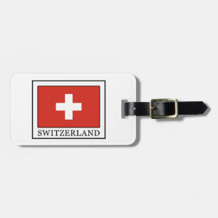 Switzerland Luggage Tag