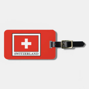 Switzerland Luggage Tag