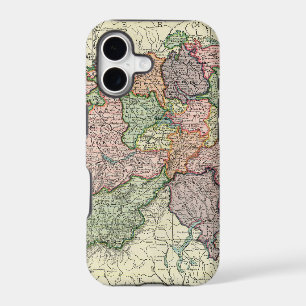 Switzerland Map Vintage iPhone 7 Plus Tough Case